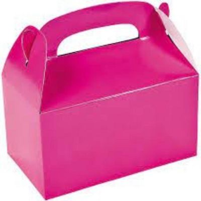 Edge Collections - Pink - Solid Color Treat Boxes Image 1