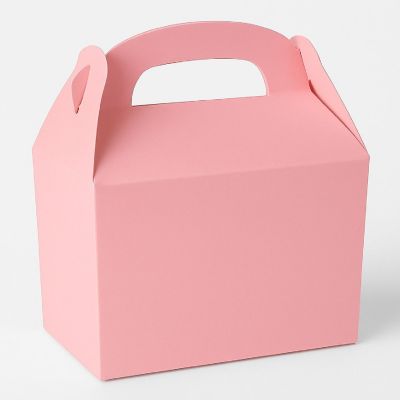 Edge Collections - Pink - Solid Color Treat Boxes Image 1