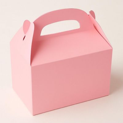 Edge Collections - Pink - Solid Color Treat Boxes Image 2