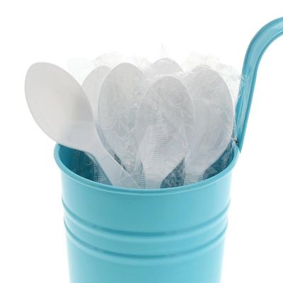 Edge Collections  - Polystyrene Wrapped Teaspoons! Image 1