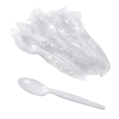 Edge Collections  - Polystyrene Wrapped Teaspoons! Image 1