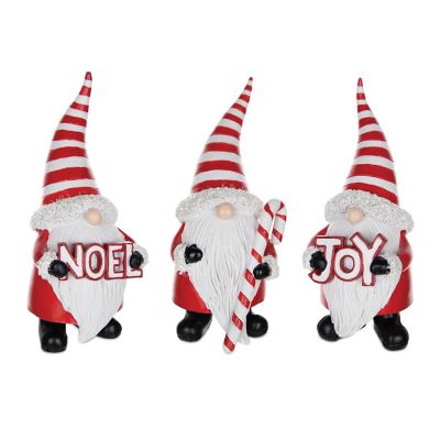 Edge Collections - Red with White - Santa Gnome Figurines! Image 1