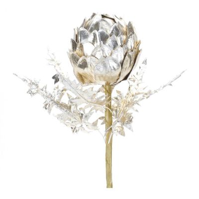 Edge Collections - Silver - Metallic Artichoke Stem! Image 1