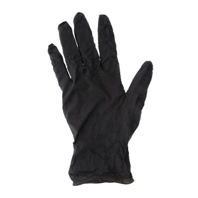 Edge Collections  - Small - Black Nitrile Verge Gloves (Small)! Image 2
