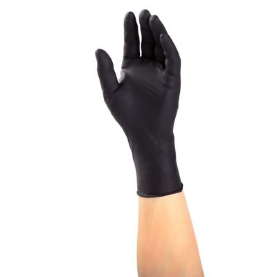 Edge Collections  - Small - Nitrile Black Widow Gloves (XS-Small)! Image 1