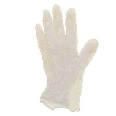 Edge Collections  - Small - White - Lightly-Powdered Gladiator Gloves! Image 2