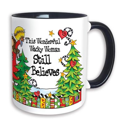 Edge Collections - White - Christmas White Ceramic Mug! Image 1