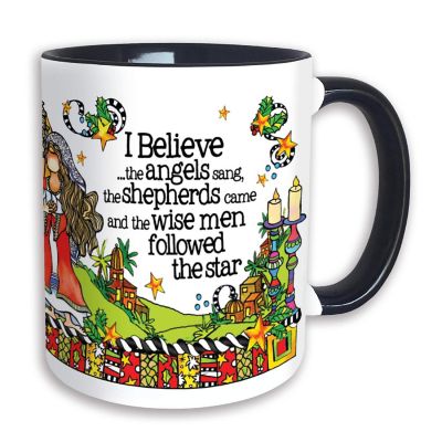 Edge Collections - White - Festive XMAS Coffee Mug! Image 1