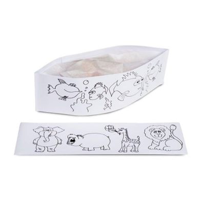 Edge Collections  - White - Kids Disposable Chef Hats/Caps! Image 1