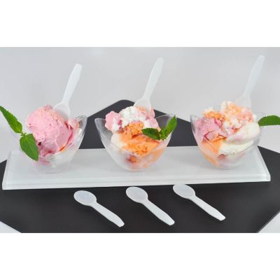 Edge Collections  - White Plastic Taster Spoon! Image 2