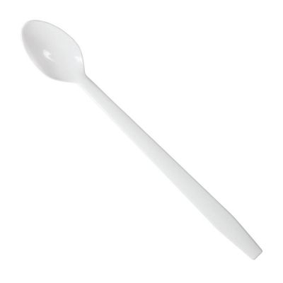 Edge Collections  - White Polystyrene Soda Spoons! Image 1