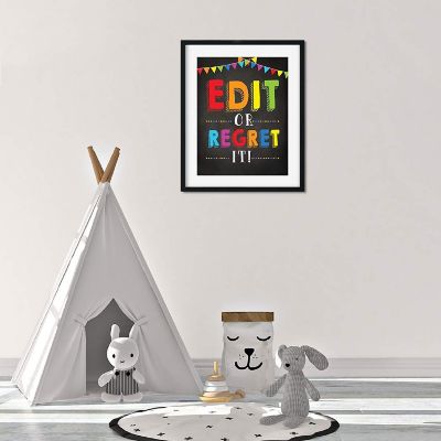 Edit It or Regret It Writing 8.5x11in Image 2