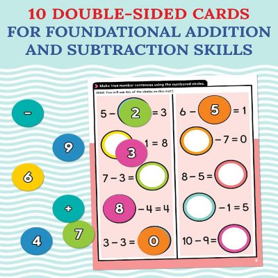 Edu-Clings Silicone Center: Number Sentences Image 1