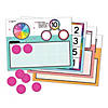 Edu-Clings Ten Frames Manipulative Set - 22 Pc. Image 1
