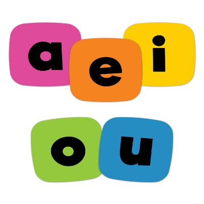 Edu-Clings Vowels Manipulative Image 1