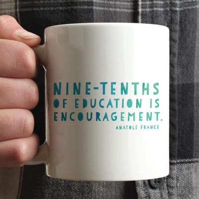 Education Is Encouragement Ceramic Mug Image 1