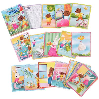 eeBoo A Very Busy Day Create a Story Pre-Literacy Flash Cards, Ages 3+ Image 2