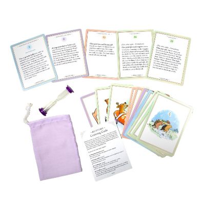 eeBoo: Bedtime Calm and Centering Flash Cards, Ages 3+ Image 2