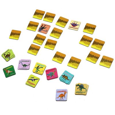 eeBoo: Dinosaurs Little Memory and Matching Game, Ages 3+ Image 2