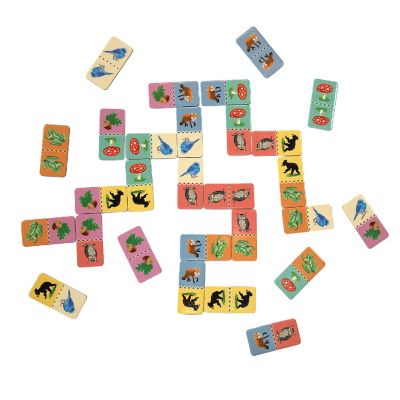 eeBoo: Dominoes - Busy Woods Image 2