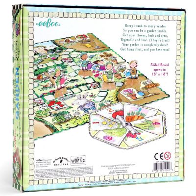eeBoo Gathering a Garden Board Game Image 1