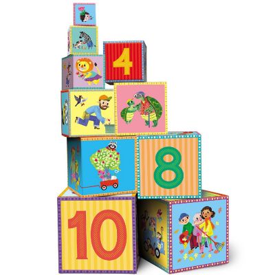 eeBoo: Good Deeds Tot Tower Stacking Blocks for Toddlers Image 1