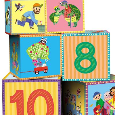 eeBoo: Good Deeds Tot Tower Stacking Blocks for Toddlers Image 3