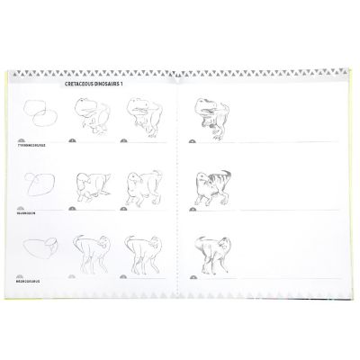 Eeboo: Learn To Draw: Dinosaurs Image 2