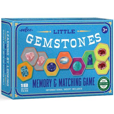 eeBoo: Little Gemstones Memory &amp; Matching Game Image 1