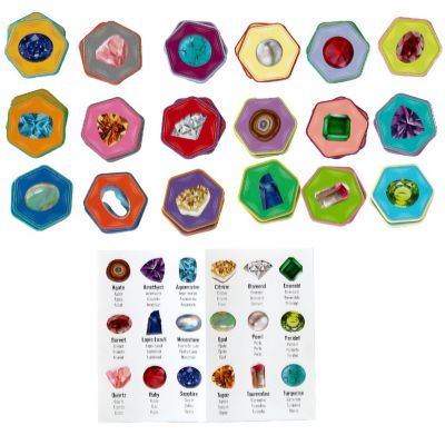 eeBoo: Little Gemstones Memory &amp; Matching Game Image 2