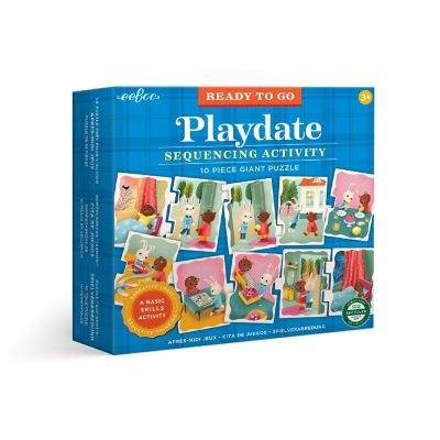Eeboo: Ready To Go Puzzle Playdate Sequencing Activity Image 1