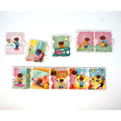 Eeboo: Ready To Go Puzzle School Sequencing Activity Image 1