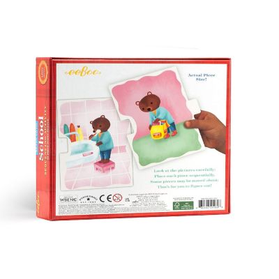 Eeboo: Ready To Go Puzzle School Sequencing Activity Image 2