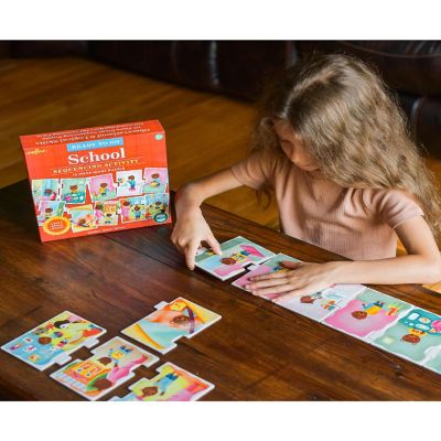 Eeboo: Ready To Go Puzzle School Sequencing Activity Image 3