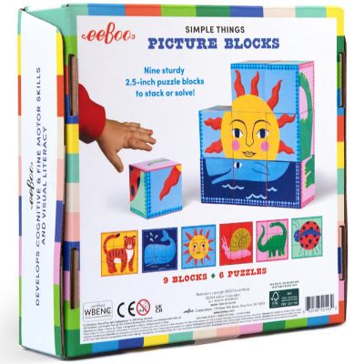 eeboo: Simple Things Picture Blocks Image 1
