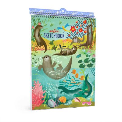 Eeboo Sketchbook Otters/60 Pages Image 1