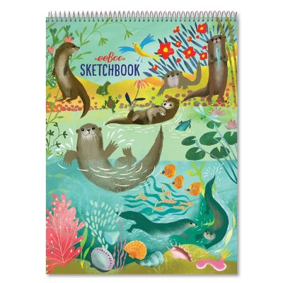 Eeboo Sketchbook Otters/60 Pages Image 2