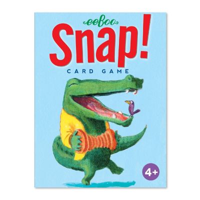 eeBoo Snap Playing Card Game with Rhymes Image 1
