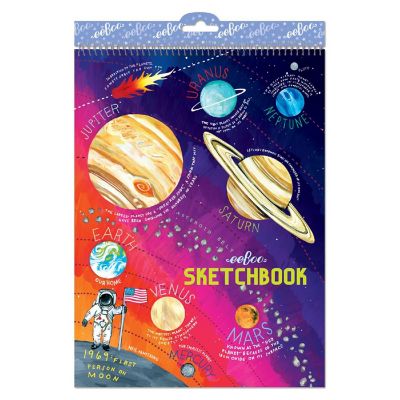 Eeboo Solar System Sketchbook/60 Pages Image 1