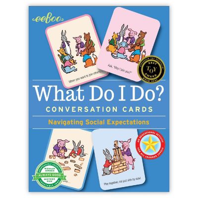 eeBoo: What Do I Do? Conversation Flashcards,  Ages 3+ Image 1