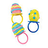Egg-Shaped Ring Lollipop Easter Candy - 12 Pc. Image 1