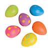 Egg-Shaped Stress Balls - 24 Pc. Image 1