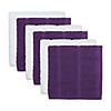 Eggplant  Basic Chef Terry Dishcloth (Set Of 6) Image 1