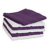 Eggplant  Basic Chef Terry Dishcloth (Set Of 6) Image 1