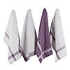 Eggplant Basic Dishtowel (Set Of 8) Image 1