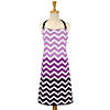 Eggplant Chevron Apron Image 3
