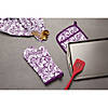 Eggplant Damask Oven Mitt & Potholder Set Image 3