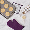 Eggplant Terry Oven Mitt (Set Of 2) Image 1