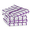 Eggplant Windowpane Terry Dishtowel (Set Of 4) Image 2