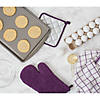 Eggplant Windowpane Terry Dishtowel (Set Of 4) Image 4